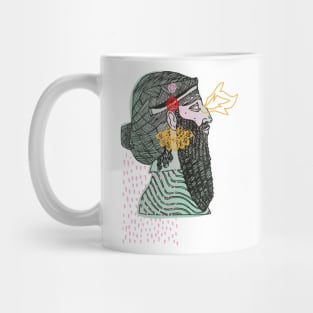 Classical Mesopotamian sculptures Mug